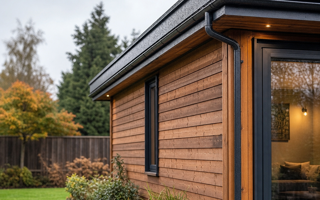 Planning Roof Coverings and Drainage for Timber Garden Cabins