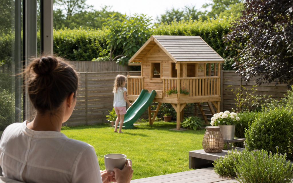 Planning Safe Sightlines and Supervision Around a Children’s Garden Playhouse