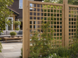 Planning Semi-Open Trellis Dividers for Planted Garden Zones – Guide to Semi-open timber trellis dividers for garden zoning and climbing plants