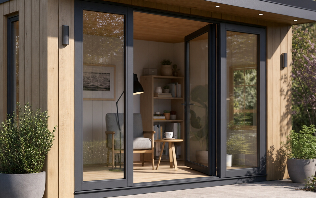 Specifying Glazing for Timber Garden Cabins