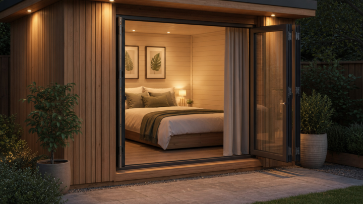 Using a Garden Cabin for Overnight Stays: Building Control Considerations